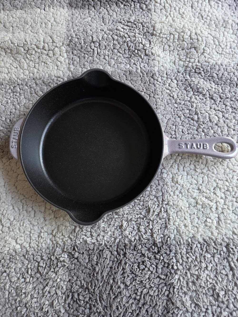 Staub 8.5” Enameled Cast Iron Traditional Deep Skillet